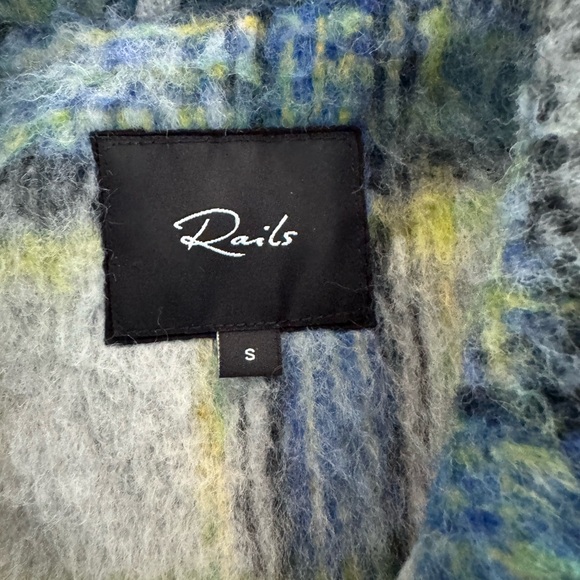 RAILS Revolve Button Up Turner Plaid Shacket - Picture 2 of 4